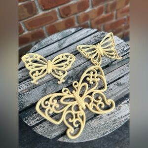 Vintage Syroco HOMCO Butterfly Wall Decor